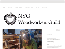 Tablet Screenshot of nycwoodworkers.org